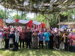 Peluncuran Festival Egrang ke-14. (Ist)