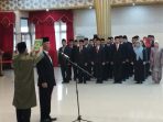 Pelantikan Pj Sekda Kabupaten Jember. (Ist)