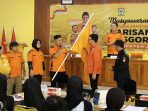 Kegiatan Musda BMK Kosgoro Jember. (Aji)