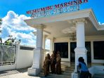 Museum Marsinah dan Rumah Singgah di Desa Nglundo Sukomoro masih tutup, pihak yayasan masih melakukan persiapan akhir sebelum nantinya dibuka untuk umum (Agus Karyono)