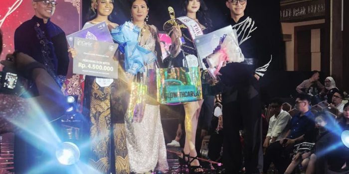 Sireen Janitra saat berhasil mendapatkan gelar juara. (Ist)