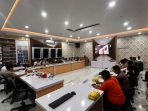 Rakor antisipasi kemacetan di Mapolresta Banyuwangi.