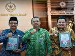 Bupati dan Ketua DPRD Nganjuk bangga ukir sejarah WTP ke-9 kali berturut-turut, bukti tata kelola keuangan bersih dan akuntabel.