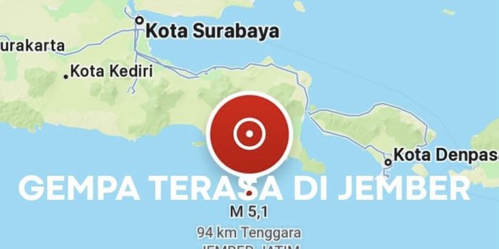 Gempa Jember.
