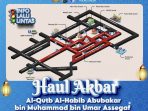 Rekayasa lalu lintas saat Haul ke-71 Habib Abu Bakar Assegaf di Gresik.