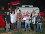 Penyerahan bantuan alsintan Presiden Prabowo Subianto kepada petani di Tuban.
