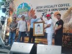 Festival Kopi, Tembakau, dan UMKM di Jember. (Ist)