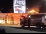 Kebakaran rumah makan milik BN di Sumbawa.