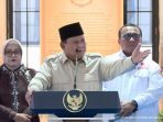 Presiden Prabowo Subianto saat peresmian Museum Marsinah.