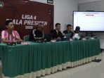 Technical Meeting Putaran Nasional Liga 4 Piala Presiden 2026 di Jember. (Foto: Aji) Technical Meeting Putaran Nasional Liga 4 Piala Presiden 2026 di Jember. (Foto: Aji)
