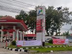 Suasana SPBU Tegal Besar. (Aji)