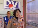 Katim Humas Rumkit Bhayangkara Pusdik Sabhara Porong AKBP Ni Made Wiatini saat memberikan penjelasan. (Foto: Ist)