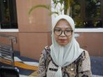 Hernita Hadi Lestari, Kepala Bidang Pembinaan dan Pengawasan Pemerintahan Desa Dinas Pemberdayaan Masyarakat dan Desa (DPMD) Sidoarjo. (Foto: Achmad Adi Nurcahya)