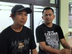 Manajer Persid Jember Muhammad Sholahuddin Amrulloh dan Nurul Huda. (Foto: Ist)