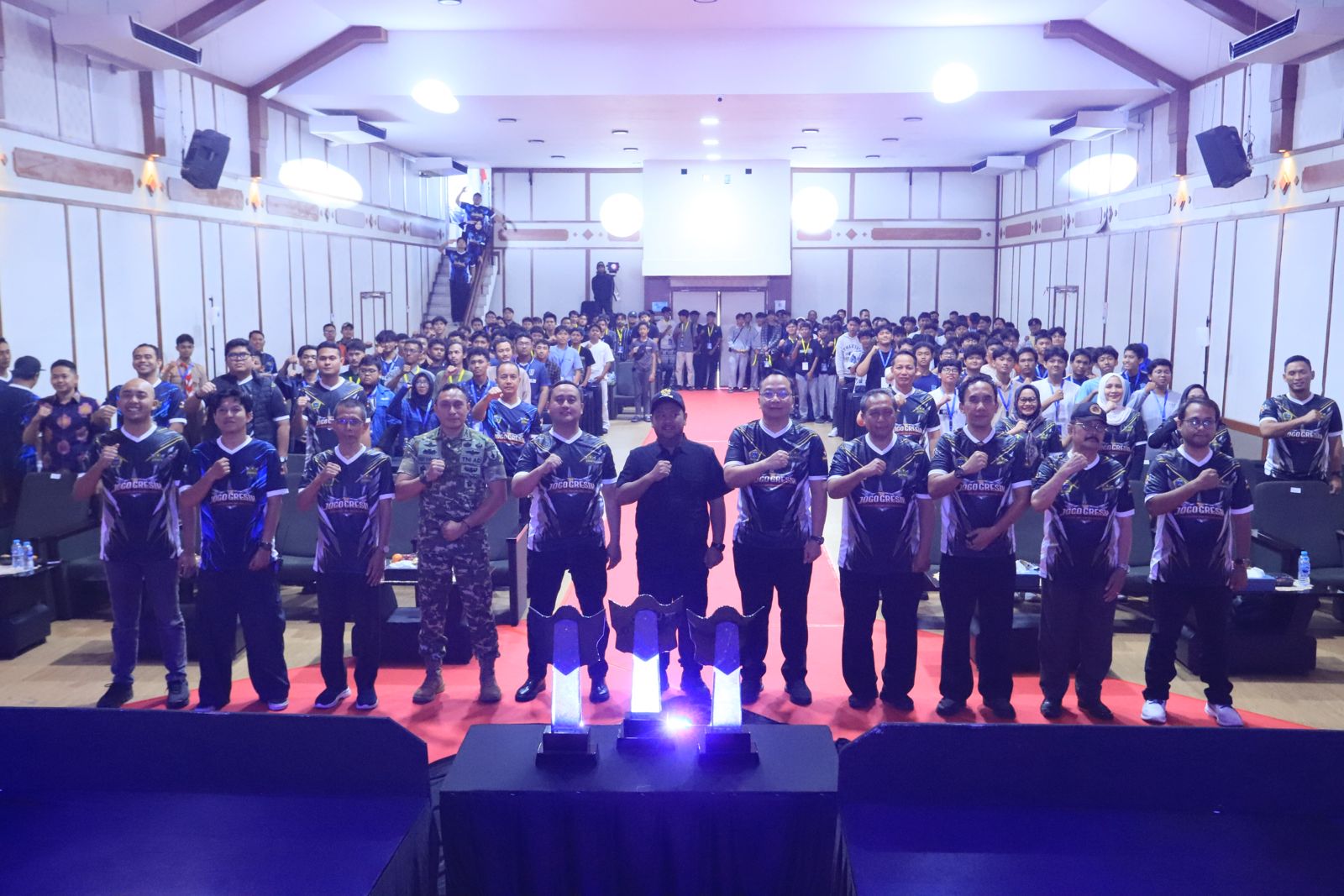 Meriah! 80 Tim MLBB Ramaikan Kapolres Gresik Esports Competition 2026, Berebut Tiket ke Kapolri Cup 1 Kemeriahan Kapolres Gresik Esports Competition 2026. (Foto: Andika DP)