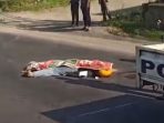 Korban tabrak lari tewas.