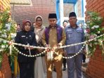 IMG-20260609-WA0006 Gus Barra saat meresmikan Gedung Olahraga SMP Negeri 1 Ngoro.(Istimewa)
