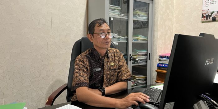 Koordinator Satuan Tugas Makan Bergizi Gratis Pemkab Nganjuk, Judy Ernanto. (Agus Karyono)