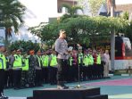 Polres Magetan menggelar Apel Gelar Pasukan Gabungan TNI-Polri,