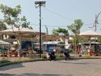 Kawasan Sentra PKL Ahmad Dahlan di Jombang. (teguh)