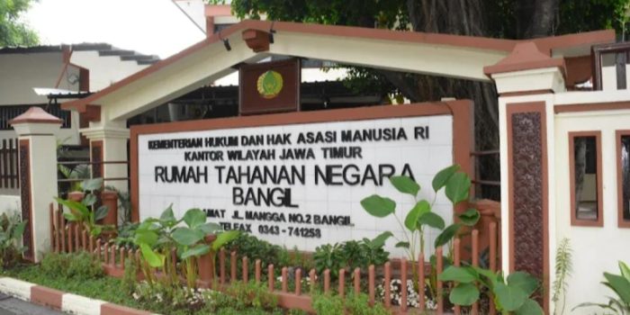 Rumah tahanan Bangil.