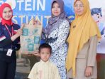 Bantuan tersebut merupakan bagian dari Program Protein Cegah Stunting yang kini memasuki tahap ketiga.