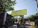 Penutupan pujasera oleh Disperindag dan Satpol PP.