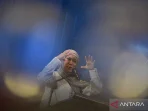 Rakernas-Menkomdigi-05062026-yud-2.jpg Menteri Komunikasi dan Digital Meutya Hafid menyampaikan pidato dalam Rakernas Perum LKBN ANTARA 2026 di Yogyakarta, Jumat (5/6/2026). Menkomdigi menegaskan LKBN ANTARA berperan strategis sebagai garda terdepan dalam menjaga fakta dan integritas informasi di tengah maraknya misinformasi di era digital. ANTARA FOTO/Andreas Fitri Atmoko