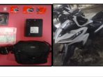 Barang bukti yang diamankan Polres Lamongan.