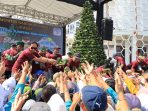 Festival Nasi Krawu Vol. 4 yang diselenggarakan KWGe di Gresik Universal Science. (Foto: Ist)