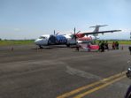 Peresmian rute Surabaya-Jember di Bandara Notohadinegoro. (Foto: Ist)