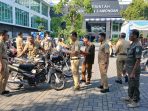 Pengecekan kendaraan dinas Pemkab Lamongan.