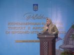 Wakil Gubernur NTB Indah Dhamayanti Putri saat membuka Pelatihan Kepemimpinan Nasional (PKN) Tingkat II Angkatan XIII Tahun 2026, Selasa (2/6).