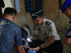lanal bwi Petugas saat melakukan sidak kamar hunian