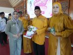 Empat pasangan suami istri mengikuti sidang isbat nikah terpadu dalam program Si Pandu Cinta bertajuk Ibu Wali Kota Mantu.(istimewa)