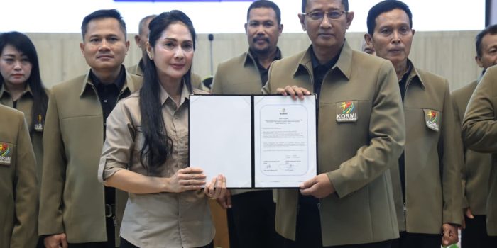 Pelantikan KORMI Jember 2025–2030. (Foto: Ist)
