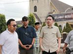 Bupati Jember Muhammad Fawait meninjau kawasan kuliner terpadu di Jalan Kartini, Jember. (Foto: Ist)