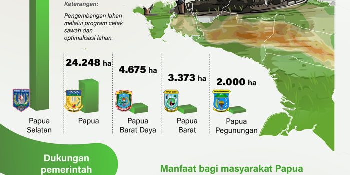 20260706 Mencetak 100.000 hektare lahan pertanian di Papua