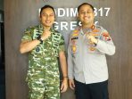 Kapolres Gresik AKBP Ramadhan Nasution bersama Dandim 0817/Gresik Letkol Inf Ahmad Saleh Ramadhan. Kapolres Gresik AKBP Ramadhan Nasution bersama Dandim 0817/Gresik Letkol Inf Ahmad Saleh Ramadhan.
