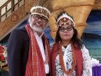 Mendiang Arist Merdeka Sirait dan sang istri Rostimaline Munthe. (Foto: Ist) Mendiang Arist Merdeka Sirait dan sang istri Rostimaline Munthe. (Foto: Ist)