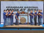 Pembukaan Kejuaraan Nasional (Kejurnas) Angkat Besi Youth & Junior Pupuk Indonesia 2026. (Foto: Ist)