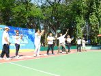 Pembukaan turnamen tenis Polres Gresik. Pembukaan turnamen tenis Polres Gresik.