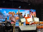 BPBD Jember saat meraih juara umum tingkat Jatim. (Foto: Ist)