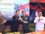 Forkopimda Gresik saat Tasyakuran HUT ke-80 Bhayangkara. Forkopimda Gresik saat Tasyakuran HUT ke-80 Bhayangkara.