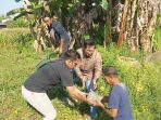 Tahap awal difokuskan pada pembangunan jembatan dan gorong-gorong sebagai akses utama menuju lokasi gedung. (teguh)
