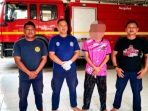 IMG-20260702-WA0027 Petugas Damkarmat Pos Pace usai melakukan pelepasan resleting celana yang menjepit alat kelamin seorang remaja di Pace