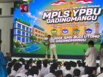 Siswa baru SMP, SMA, dan SMK Budi Utomo Gadingmangu mengikuti MPLS Terpadu Tahun Ajaran 2026/2027. (teguh)