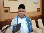 Direktur RSUD Jombang, dr. Puji Umbaran saat memberikan imbauan.(Teguh)