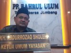 Ketua Panitia Lokal Muktamar ke-35 NU, KH Abdurrozaq Sholeh
