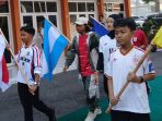 Mantan pemain Timnas Indonesia Evan Dimas Darmono dan pemain Timnas Putri Indonesia Ayunda Dwi Anggraini saat menghadiri MPLS di SMP Muhammadiyah 12 Gresik. Mantan pemain Timnas Indonesia Evan Dimas Darmono dan pemain Timnas Putri Indonesia Ayunda Dwi Anggraini saat menghadiri MPLS di SMP Muhammadiyah 12 Gresik.